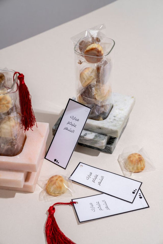 Merged marble holder (Filled with mamol & dates 🌴)(1 item) 🌙